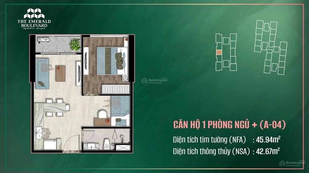 The emerald boulevard cao cấp nhất ql13, giáp ranh saigon, giá siêu hời 3,6 tỷ dt 59m2