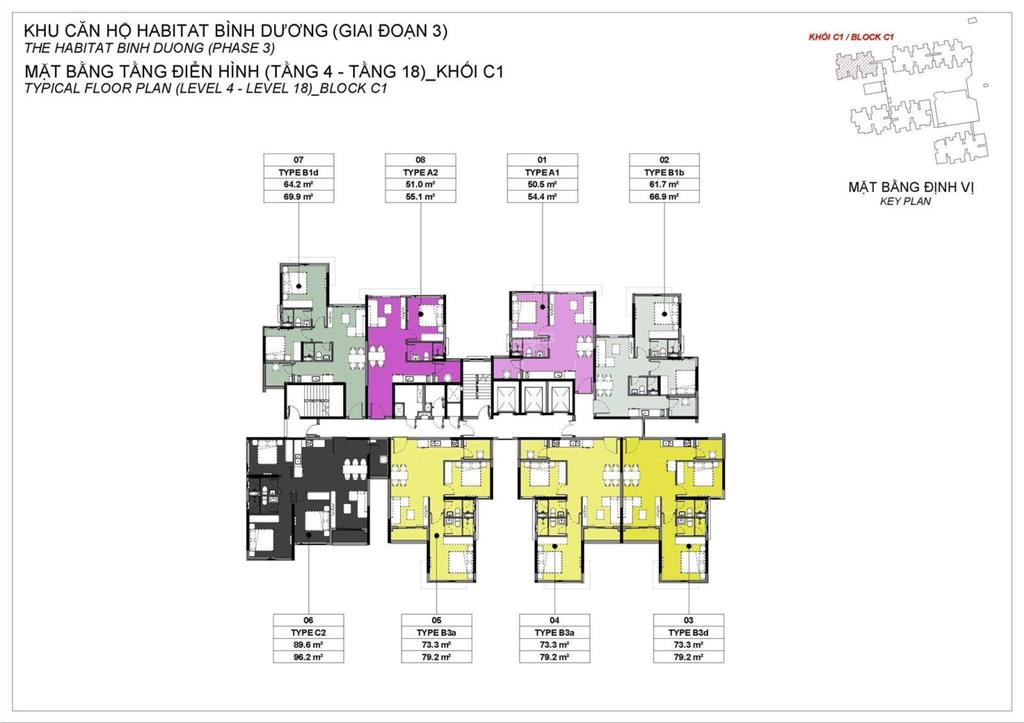Suất nội bộ habitat giá tốt từ cđt  2pn giá 2,7tỷ tt 30% nhận nhà  góp giãn 18 tháng