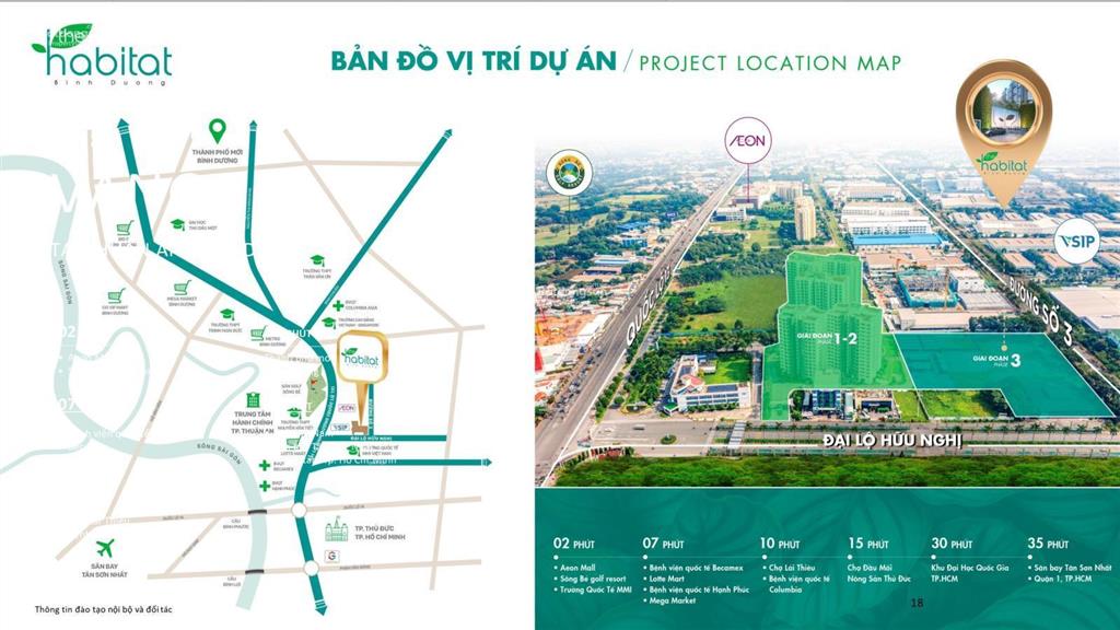 Suất nội bộ habitat giá tốt từ cđt  2pn giá 2,7tỷ tt 30% nhận nhà  góp giãn 18 tháng