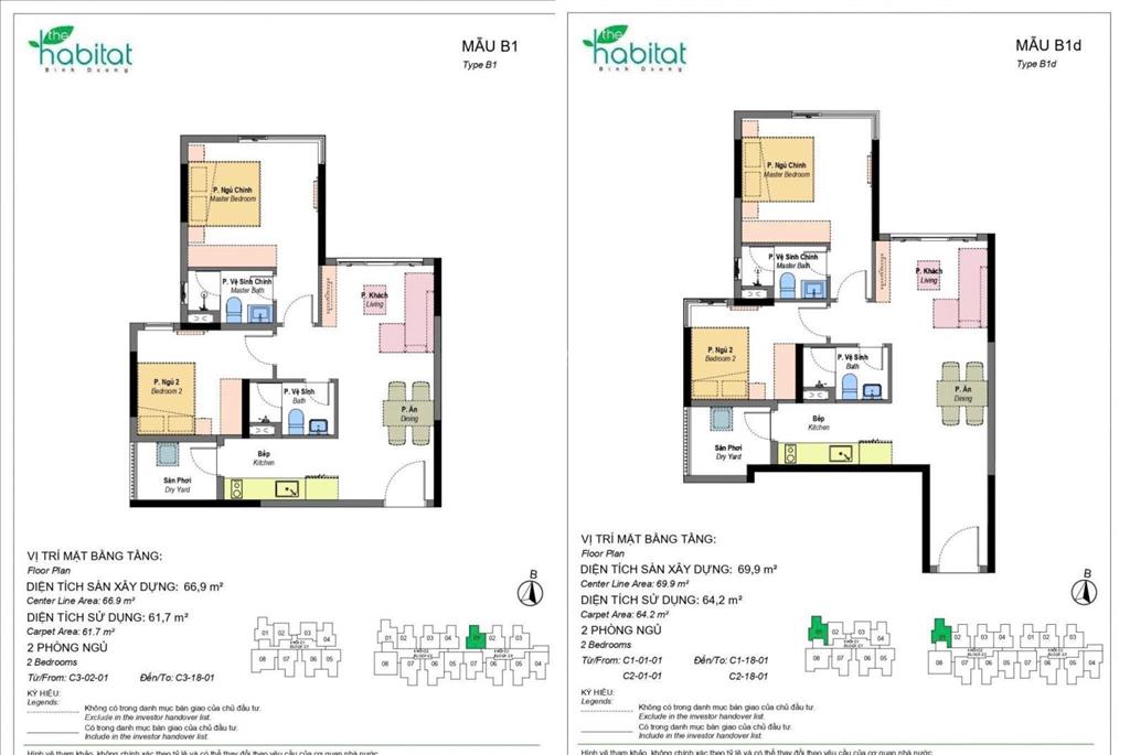 Bán căn habitat vsip 2pn2wc 67m2 chỉ 2,7tỷ góp giãn đến cuối 2027, đủ 30% nhận nhà  0938 430 ***
