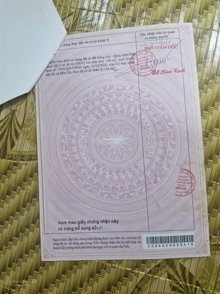 Bds vị trí đẹp  tiện xây trọ, xưởng cho thuê