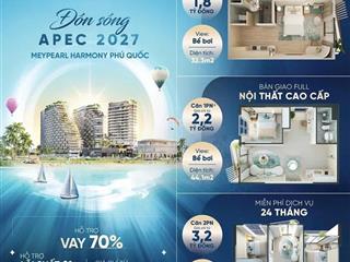 Chỉ 900tr  sh ch biển lâu dài tại meypearl phú quốc  2030 đón tiếp 2tỷ1  2027 khai thuê 300tr/n.