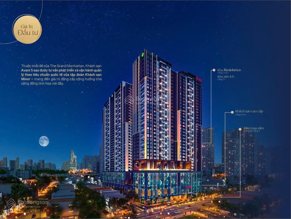 Cần bán căn hộ the grand manhattan quận 1, 2 phòng ngủ diện tích 68m2 giá 14 tỷ. 0909 772 ***
