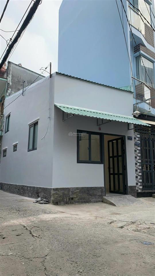 Nhà góc 2 mặt hẻm  full mới  dọn vào ở ngay