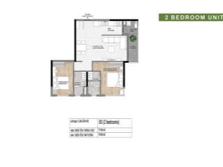 Elysian chuyển nhượng 2pn(g)  77,27m2. giá bán 5.2 tỷ bao thuế phí sang tên