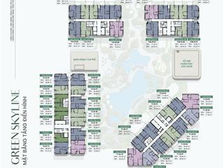 Nếu a/c đầu tư green skyline hay chọn căn studio/1pn+ vốn đầu tư ít tỷ lệ khai thác cho thuê cao