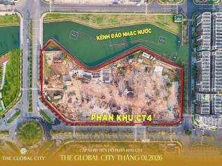Chính thức nhận booking phân khu ct4 the global city