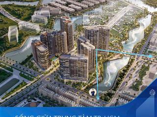 Chỉ cần thanh toán 30% = 4,712 tỷ sở hữu căn hộ 3pn masteri cosmo central view kênh đào nhạc nước