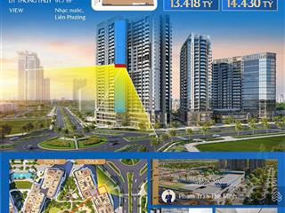 Masteri cosmo central suất 3pn  98,7m2. giá bán tt sớm 12,334 tỷ  tt tiến độ 13,418 ty