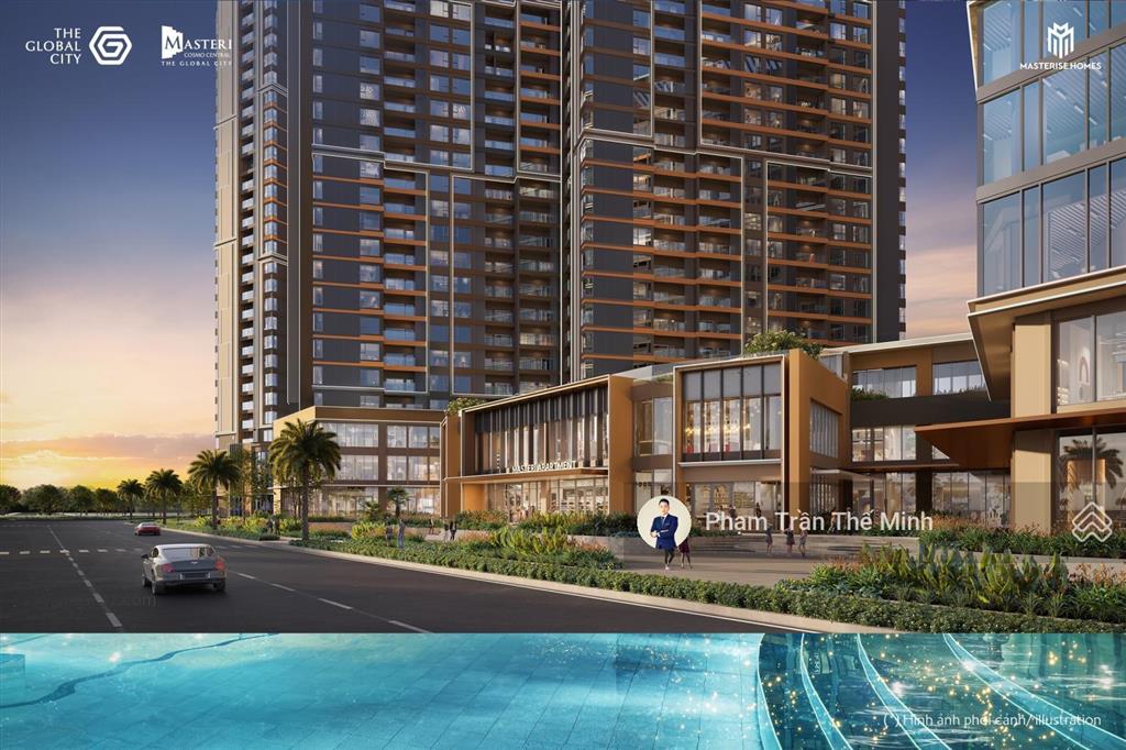 Căn hộ 2pn view nhạc nước tại masteri cosmo central chỉ 123 triệu/m2 ưu đãi chiết khấu đến 16,5%