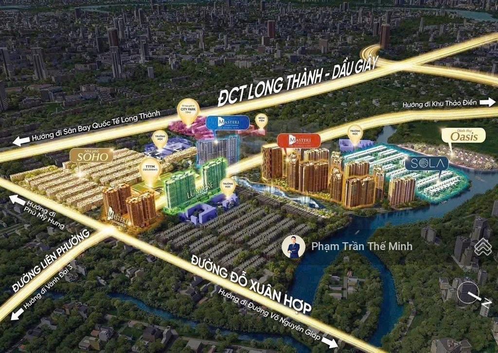Động lực tăng giá phân khu masteris cosmo central tại the global city là gì?