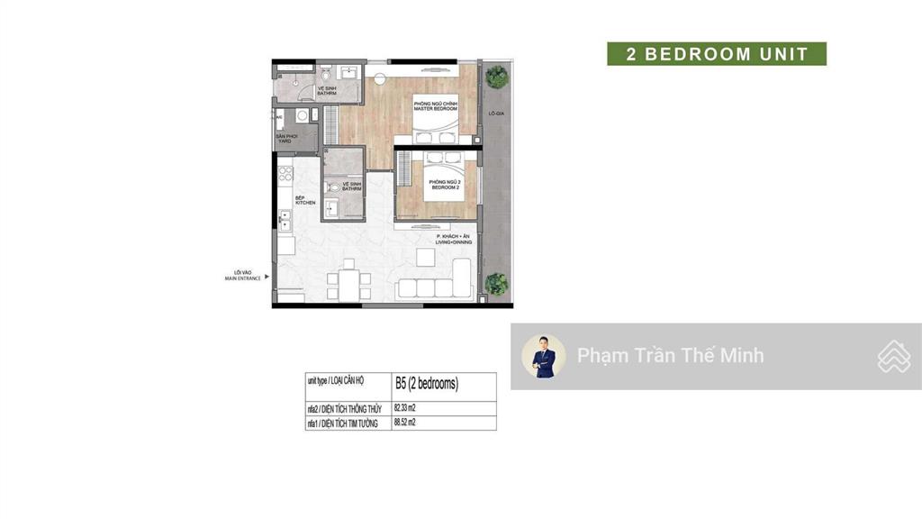 Elysian  loại căn 2pn diện tích 88,67m2 mua trực tiếp chủ đầu tư. giá 7,087 tỷ gồm vat