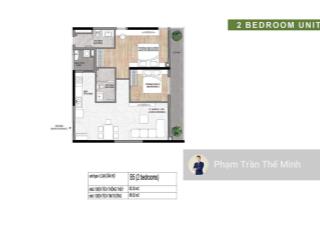 Elysian  loại căn 2pn diện tích 88,67m2 mua trực tiếp chủ đầu tư. giá 7,087 tỷ gồm vat