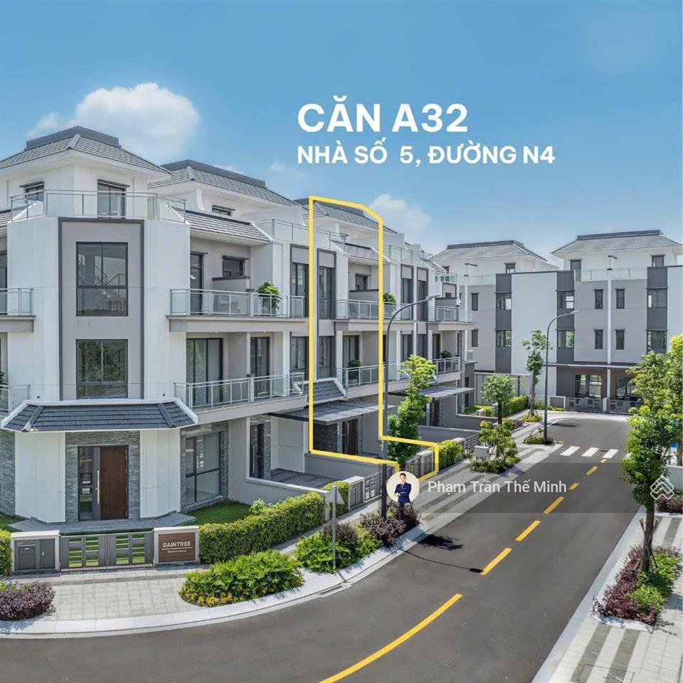 Sở hữu nhà phố liên kế vườn với mức giá 25,682 tỷ nằm trong khu đô thị đồng bộ cách thủ thiêm 15p