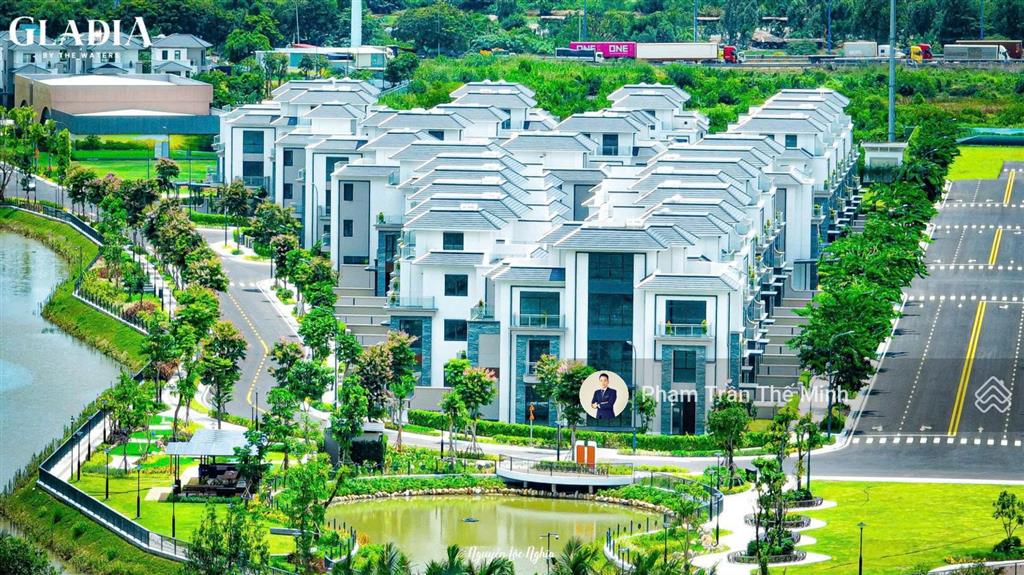 Bán nhà liên kế vườn tại khu đô thị 60ha gladia by the water, 29,553 tỷ, tổng dtxd 251m2, hướng tb