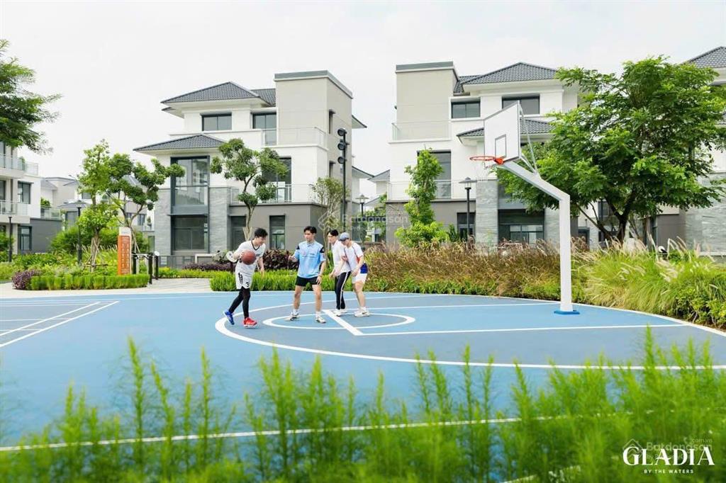 Biệt thự song lập 1 trệt 3 lầu, dtxd 246,4m đường 25m. tổng giá đã gồm vat 46,296 tỷ mua từ cđt