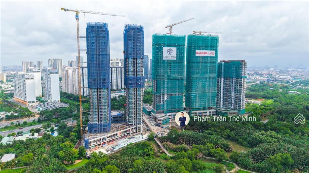 Eaton park  chuyển nhượng căn gốc 2pn tháp a1 tầng cao view rạch chiếc, giá bán 13,3 tỷ bao phí