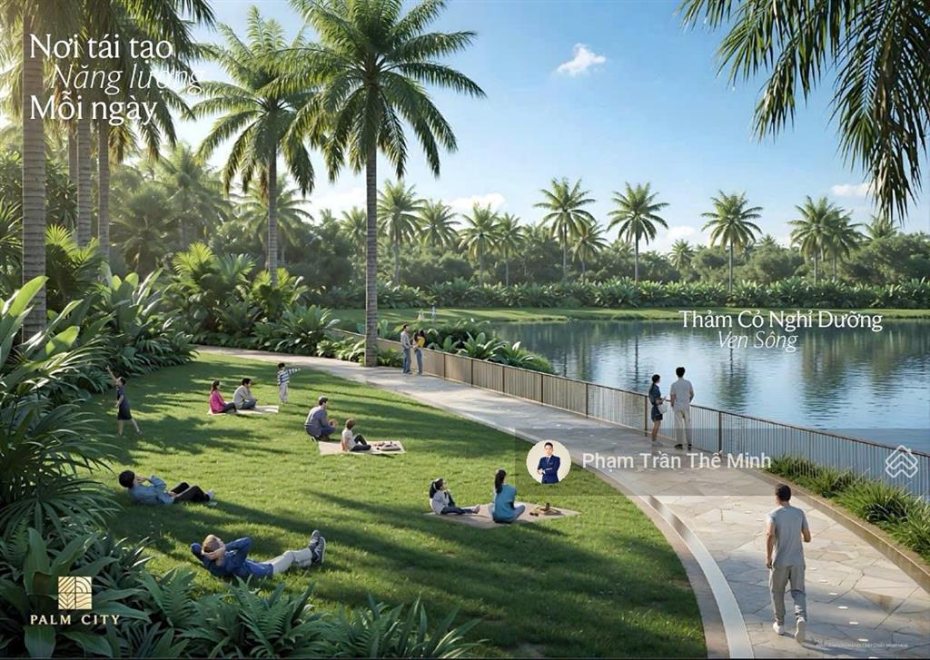 Ở palm river, dòng sông không chỉ để ngắm, mà là trạm sạc năng lượng mỗi ngày của cư dân