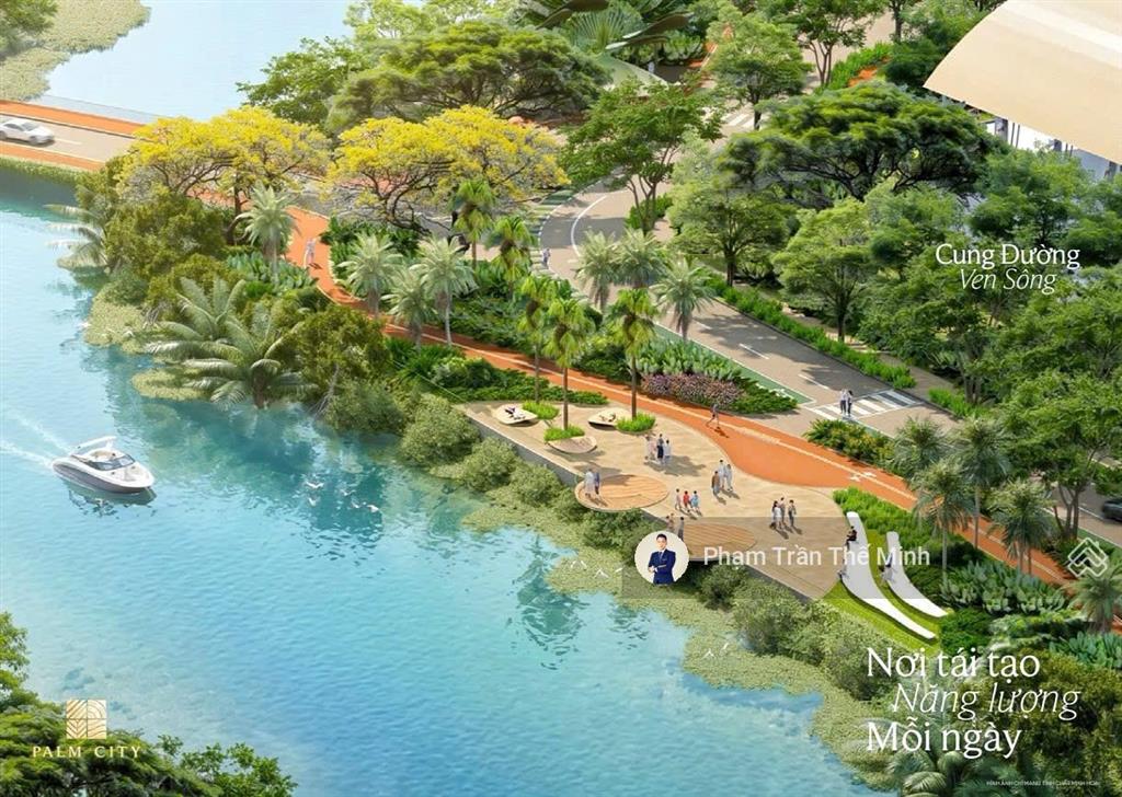 Ở palm river, dòng sông không chỉ để ngắm, mà là trạm sạc năng lượng mỗi ngày của cư dân