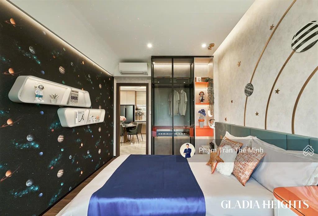 Căn hộ 2pn giá bán 6,506 tỷ tối ưu công năng dành riêng cho gia đình trẻ tại gladia heights