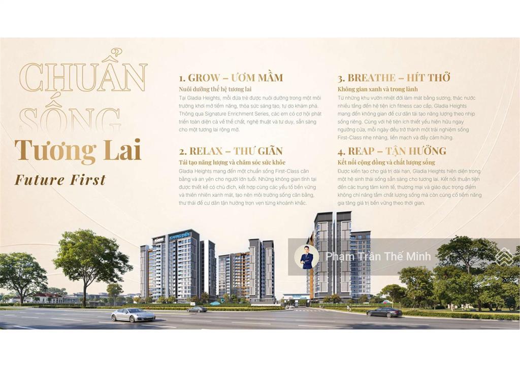 Tạo dòng tiền thụ động ổn định cùng căn hộ 2pn gladia heights, phát triển bởi keppel & khang điền