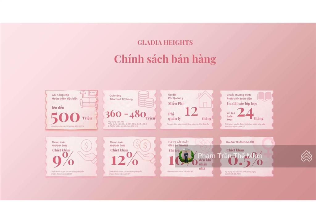 Hiếm có trong tháng 10 suất căn 3pn  116m2 gladia heights nhận quà tặng tiền thuê 360 triệu/năm