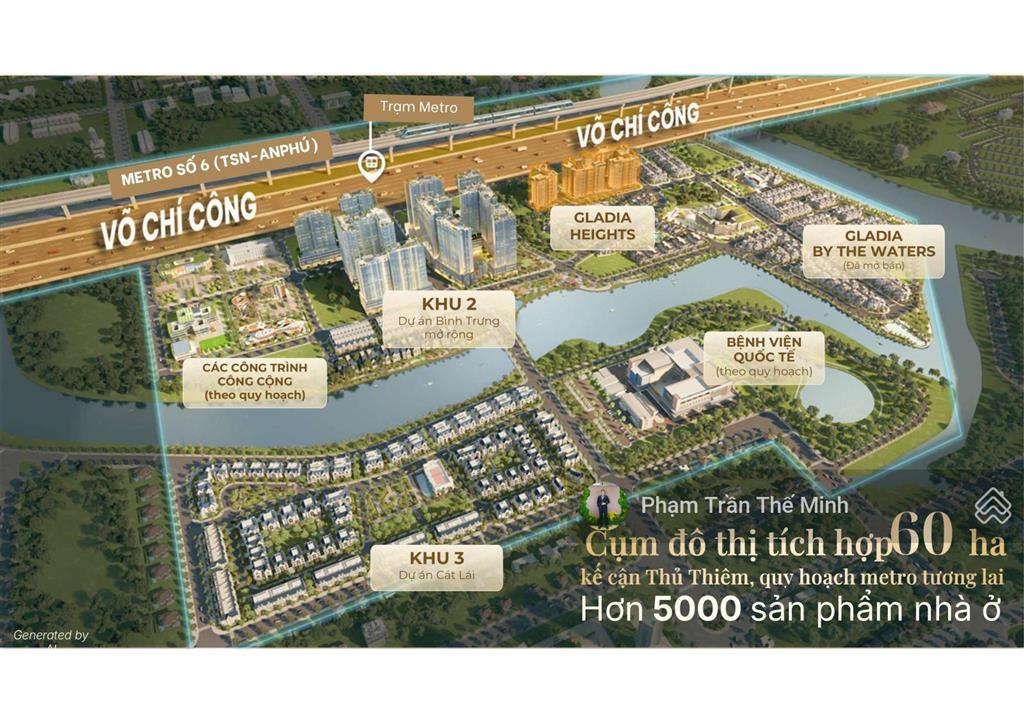 Hiếm có trong tháng 10 suất căn 3pn  116m2 gladia heights nhận quà tặng tiền thuê 360 triệu/năm