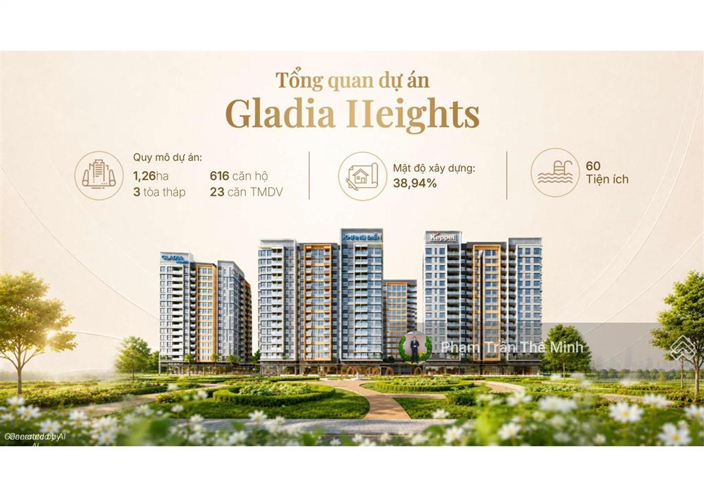 Sở hữu căn hộ 3pn  116m2 gladia heights với ưu đãi đặc biệt tháng 10.2026