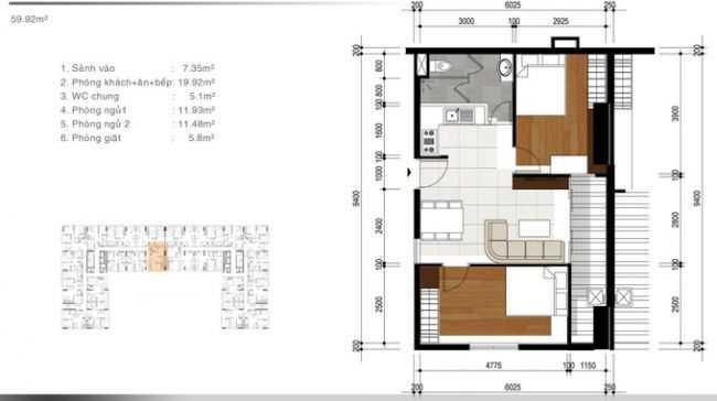 Cho thuê căn hộ cc galaxy 9, 15 triệu, 70m2, 2pn, 2wc, đẹp nhiều tiện ích chỉ với
