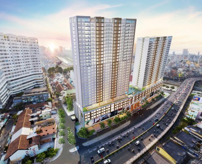 Bán căn hộ river gate, 4,1 tỷ, 46m2, 1pn, 1wc, nhiều tiện ích, đẹp