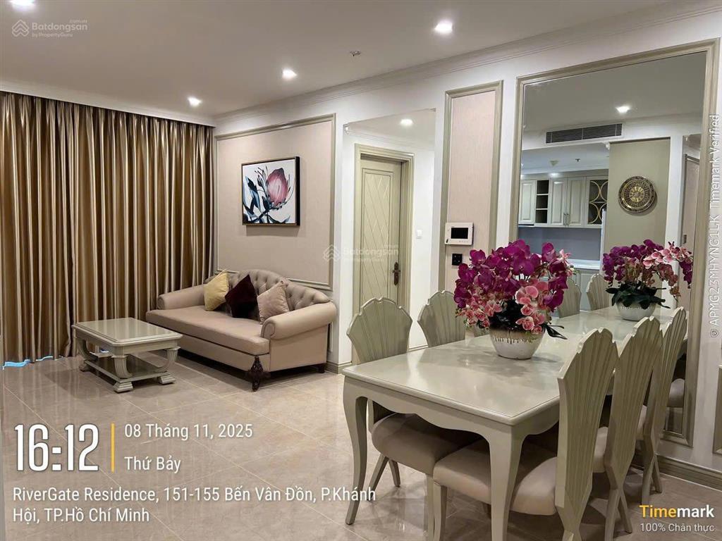 Bán cc river gate, 10,5 tỷ, 111,9m2, 3pn, 2wc tại bến vân đồn, p. 6, q. 4, hcm, giá ưu đãi