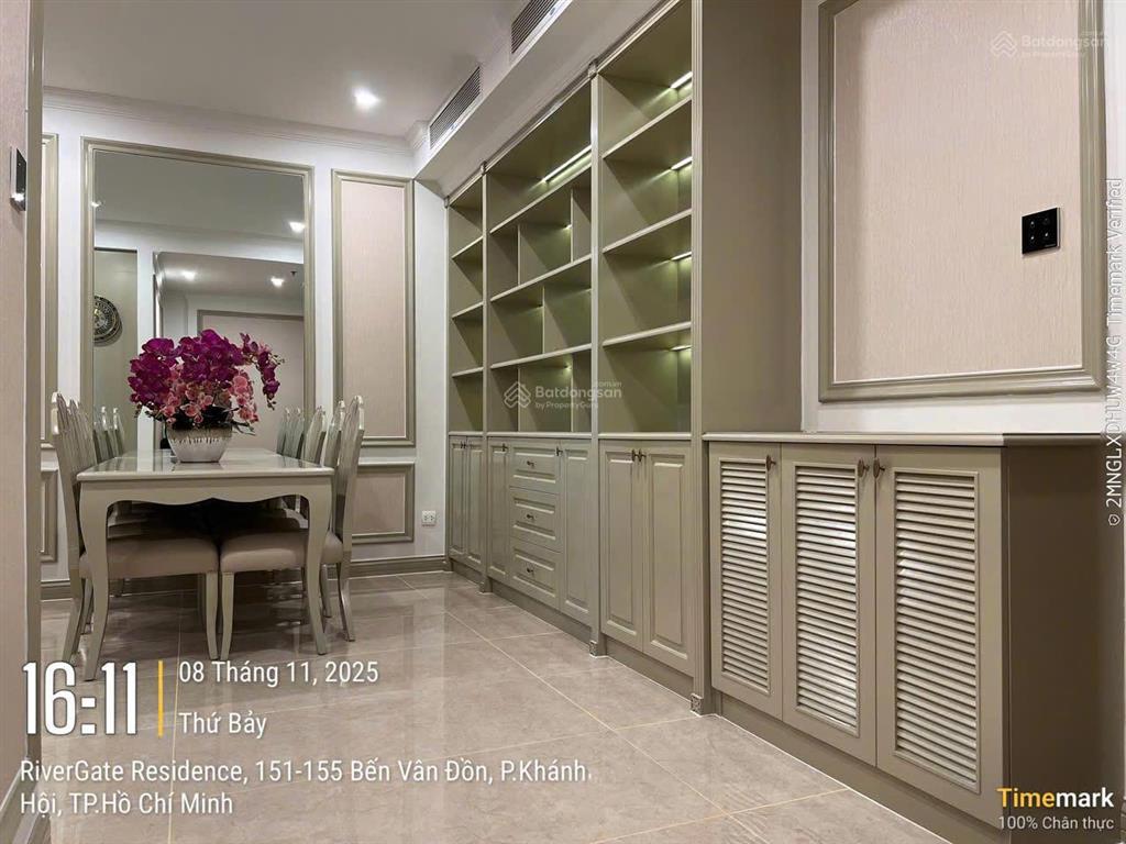 Bán cc river gate, 10,5 tỷ, 111,9m2, 3pn, 2wc tại bến vân đồn, p. 6, q. 4, hcm, giá ưu đãi