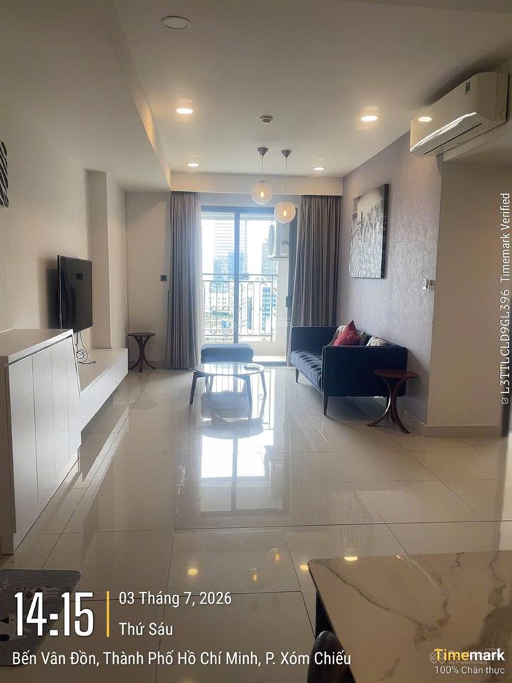 Bán cc saigon royal residence, view sông 2pn, 2wc, 85,8m2, q4, hcm