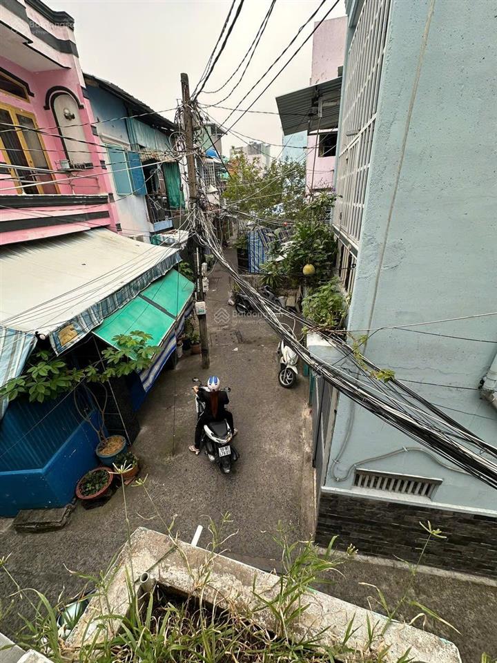 Nhà bán trệt 1 lầu đúc btct có sổ hồng riêng  hẻm 3m đường văn thân p8 q6