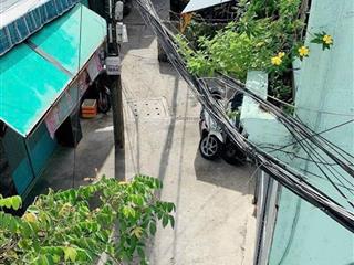 Nhà bán trệt 1 lầu đúc btct có sổ hồng riêng  hẻm 3m đường văn thân p8 q6