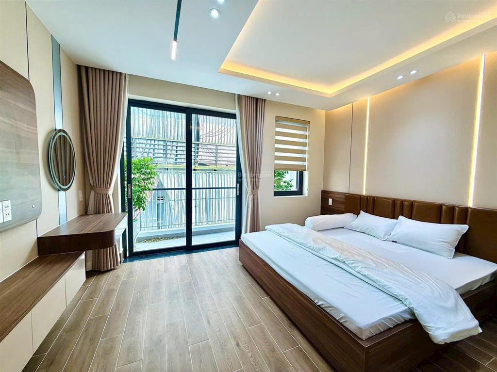 Nhà mới đẹp 6.680 tỷ 70m2, 4pn, sát cầu an lộc, nguyễn oanh (gò vấp), ô tô ngủ trong nhà