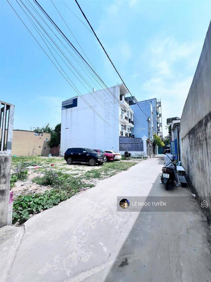 Bán đất đường nguyễn thị nhuần, gần cầu an lộc nguyễn oanh gò vấp 4.2 tỷ / 77.6m2 kdc đông dân