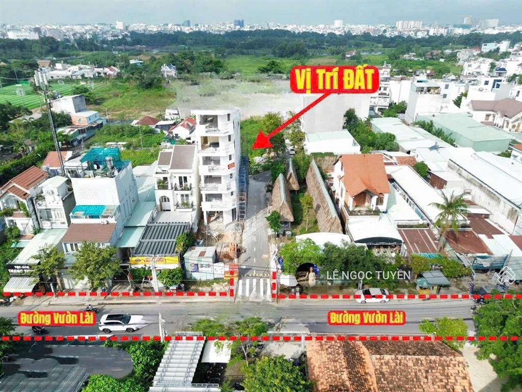 Bán lô đất đẹp, hiếm, chỉ 1 sẹc ngắn vườn lài, đường 10m, vừa ở vừa kinh doanh ok