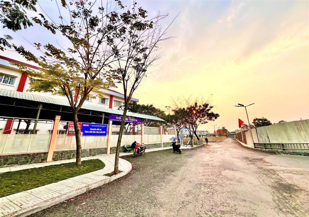 Đất bán 3.5 tỷ hai mặt tiền trước sau, an phú đông, quận 12, đường an phú đông 12