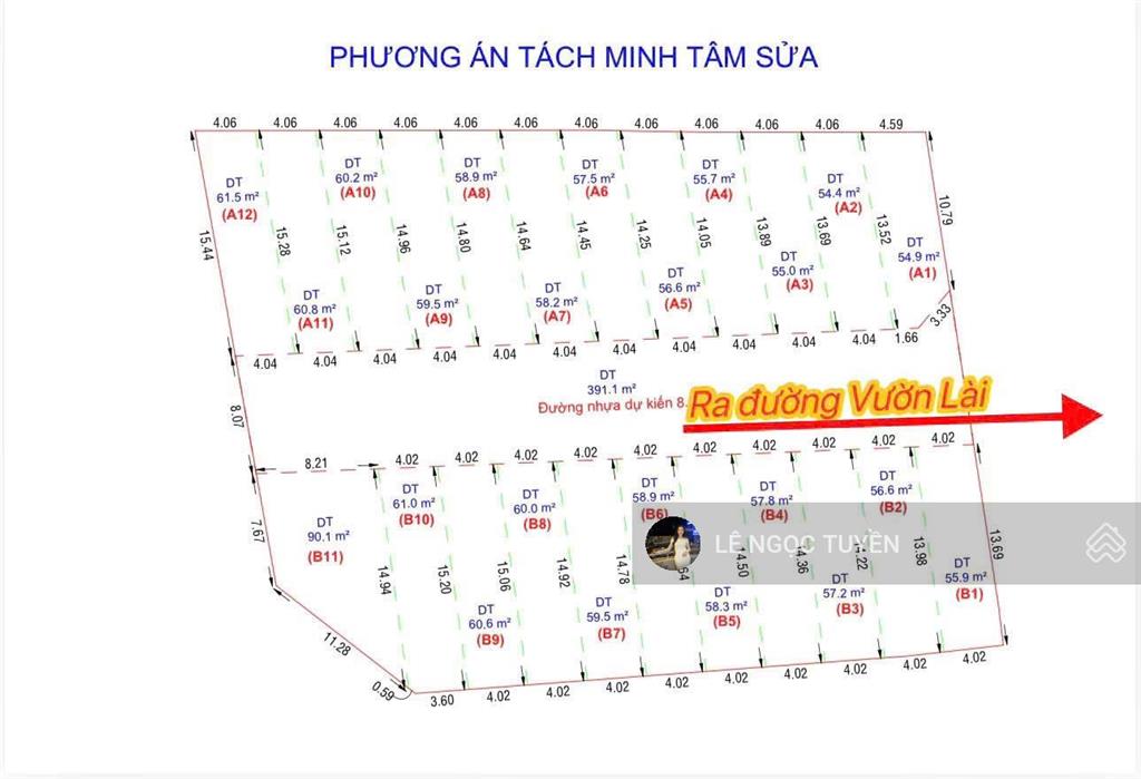 Bán đất 1 sẹc vườn lài đường 8m, sổ riêng sẵn, 5 tỷ 450, cách gò vấp 2km