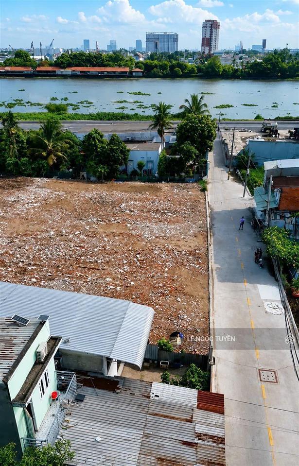 Đất 2,8 tỷ. f0, phường an phú đông quận 12, đường 6m, gần sông sài gòn