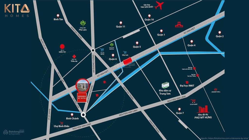 Cđt kita mở bán dự án kita by ansana mặt tiền võ văn kiệt ,anh chị booking sớm chọn căn view đẹp