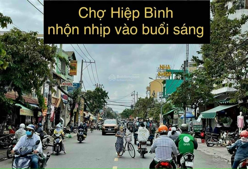 Dãy trọ đường lớn ngay chợ hiệp bình, dt 10x28m giá tốt đầu tư