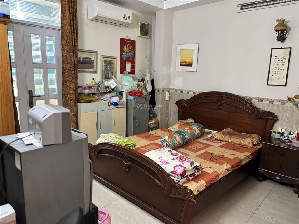 Bán nhà 4 tầng hẻm lộ giới 4m gần trường tiểu học giồng ông tố, diện tích 132m2 giá 6,8 tỷ