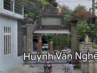Bán đất có sẵn nhà cấp 4, cách huỳnh văn nghệ 50 mét. đường oto 9,7 x 20m, sổ riêng thổ cư 100%