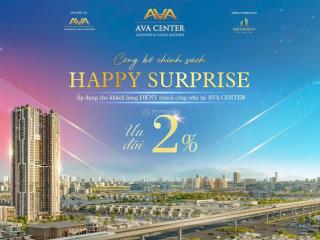 Căn hộ ava center chỉ 1,353 tỷ/căn full nội thất, góp chỉ 5 triệu 1 tháng