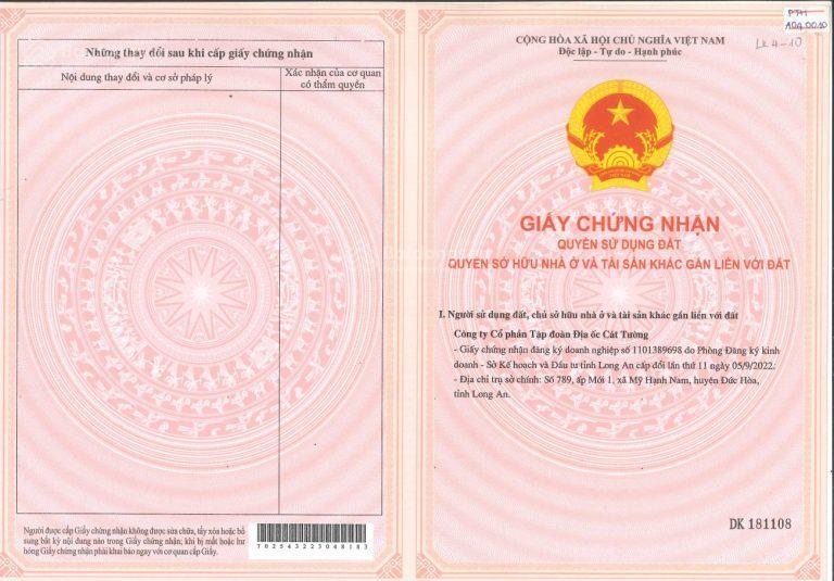 Chính chủ ngộp cần nhượng lại nền a.11.15 dự án cát tường park house chơn thành