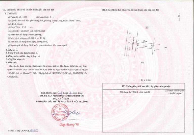 Chính chủ ngộp cần nhượng lại nền a.11.15 dự án cát tường park house chơn thành