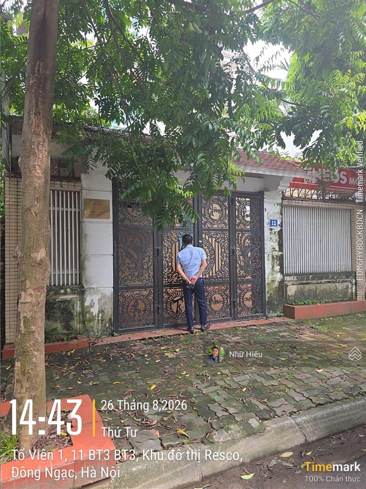 Bán biệt thự resco cổ nhuế  xuân đỉnh, 251.6m2, sổ đỏ lâu dài, giá rẻ cho khách chốt nhanh