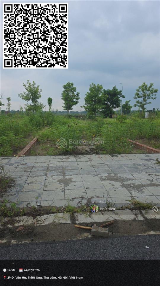 Cơ hội đầu tư bắt đáy lô góc đất tái định cư thư lâm, 82.25m2, giá đầu tư cực ngon